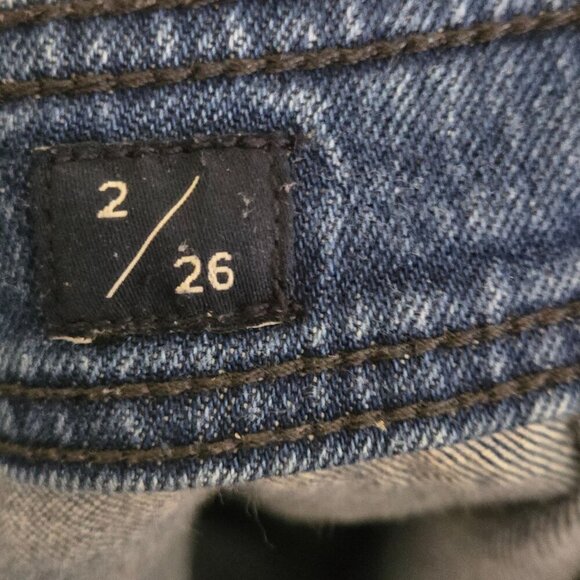 Lucky Brand Disco Drainpipe Jeans Broome Street Size 26 - Picture 9 of 12